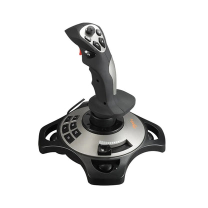 Flight Simulator Joystick Gamepad Controller w/ Throttle for PC Gaming Sim