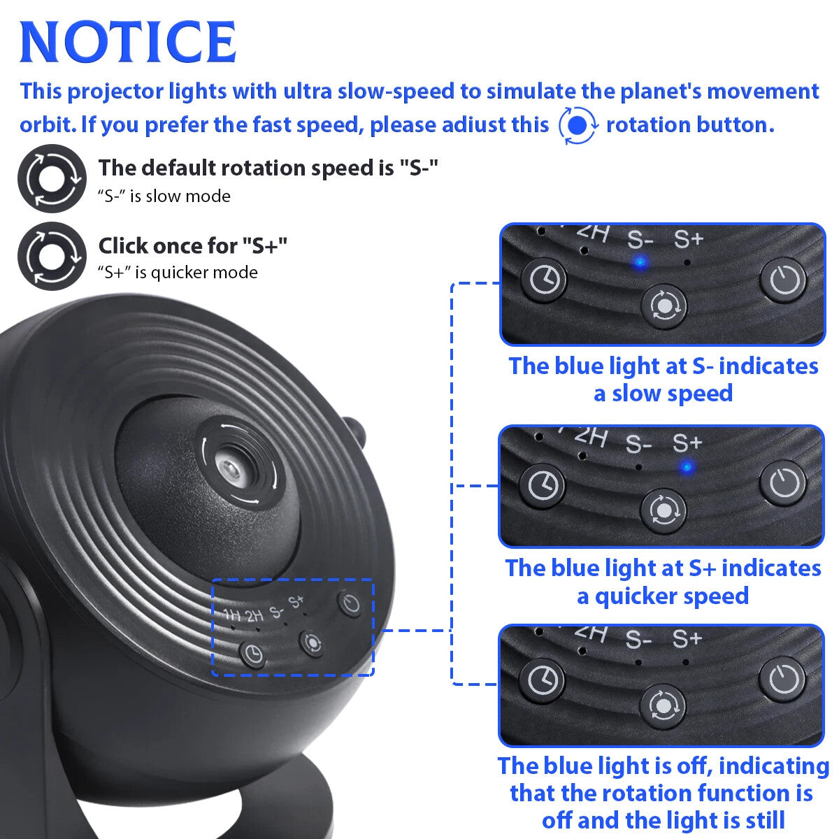 13-in-1 Star Galaxy Projector – Planetarium Aurora Night Light for Bedroom & Rel