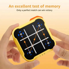 Multifunctional Electronic Digital Tic-Tac-Toe, Electronic Gameplay, Portable Design – Compact 9×9×2.8 cm, Durable Construction, Educational & Fun, Battery-Powered