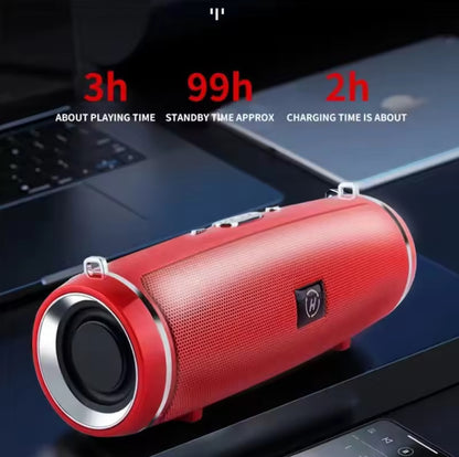 Bluetooth Speaker Mini Waterproof Outdoor HiFi Subwoofer FM TF Soundbox