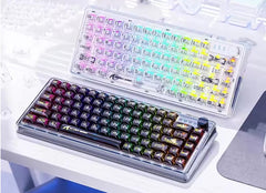 ATTACK SHARK K75 RGB Transparent Compact Gaming Mechanical Keyboard Tri Mode