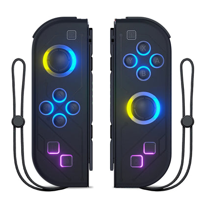 Wireless RGB Joypad Gamepad Controller Grip for Nintendo Switch Turbo Mode