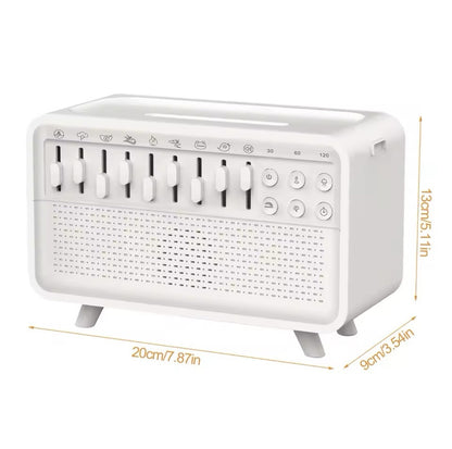 3in1 Flame Air Diffuser Humidifier Aromatherapy w/ Noise & Bluetooth Music